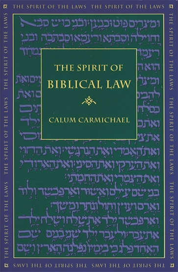 The Spirit of Biblical Law