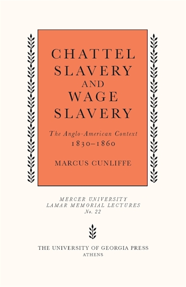 Chattel Slavery and Wage Slavery