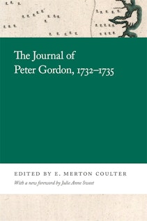 The Journal of Peter Gordon, 1732–1735