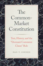 Cover of 'The Common-Market Constitution' by Dan T. Coenen